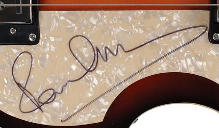 Lot #7023 Paul McCartney Signed Bass Guitar - Image 3