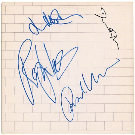 Lot #7147 Pink Floyd Signed Album - Image 1