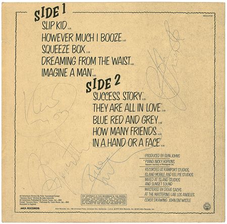 Lot #7248 The Who Signed Album - Image 1