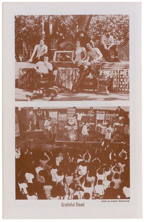 Lot #7134 Grateful Dead Fillmore East Program - Image 2