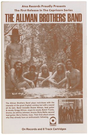 Lot #7268 The Allman Brothers Fillmore East Program - Image 3