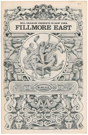 Lot #7143 Led Zeppelin Fillmore East Program - Image 4