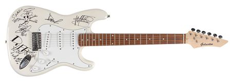 Lot #7337 Velvet Revolver Signed Guitar - Image 1