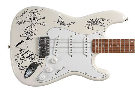 Lot #7337 Velvet Revolver Signed Guitar - Image 2