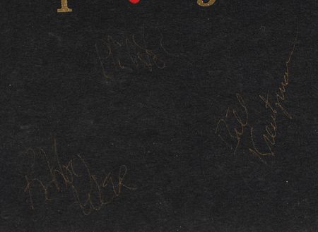 Lot #7128 Grateful Dead Signed Felt Poster - Image 4