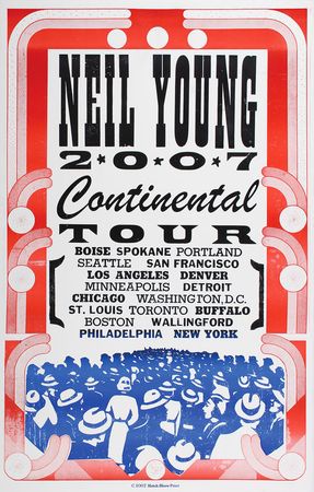 Lot #7356 Neil Young Pair of Posters - Image 2