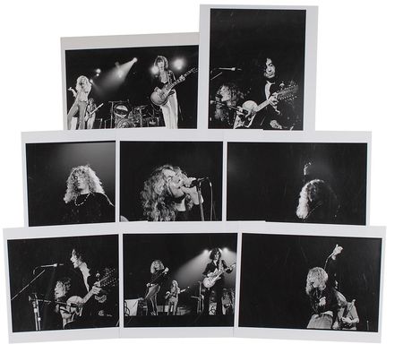 Lot #7144 Led Zeppelin Photographs: Jim Marshall - Image 1