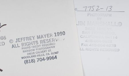 Lot #7144 Led Zeppelin Photographs: Jim Marshall - Image 2