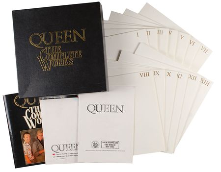 Lot #7283 Queen Signed ?The Complete Works? Album Set - Image 2