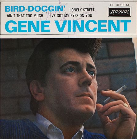 Lot #7240 Gene Vincent Signed 45 RPM - Image 1