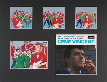 Lot #7240 Gene Vincent Signed 45 RPM - Image 2