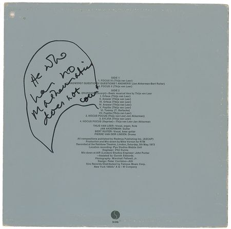 Lot #7300 Focus Signed Album - Image 2