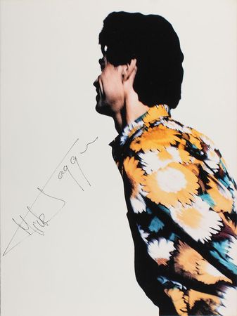 Lot #7110 Mick Jagger Signed Program - Image 1
