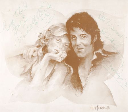 Paul and Linda McCartney Signed Print | RR Auction