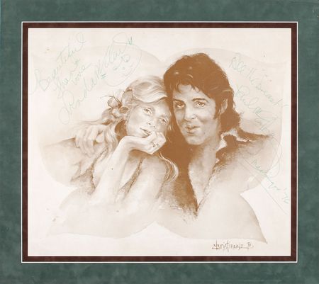 Lot #7024 Paul and Linda McCartney Signed Print - Image 2