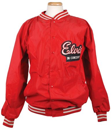 Lot #7084 Elvis Presley Tour Crew Jacket - Image 1