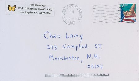 Lot #7474 Johnny Ramone Autograph Letter Signed - Image 2