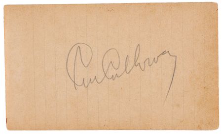 Lot #7179 Jazz Musicians Signed Notepad: Webster, Lunceford, and Basie - Image 3