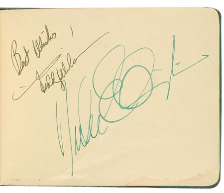 Lot #7178 Big Band and Jazz Musicians Signed Autograph Book - Image 1