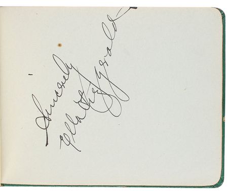 Lot #7178 Big Band and Jazz Musicians Signed Autograph Book - Image 2