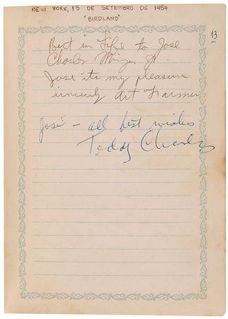 Lot #7176  Jazz Musicians Signed Autograph Book - Image 1