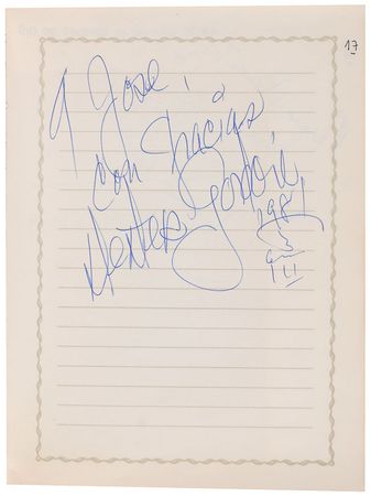 Lot #7177  Jazz Musicians Signed Autograph Book - Image 3