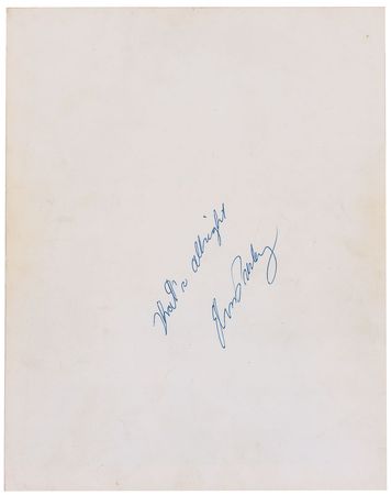 Lot #7080 Elvis Presley Signed Photograph - Image 1
