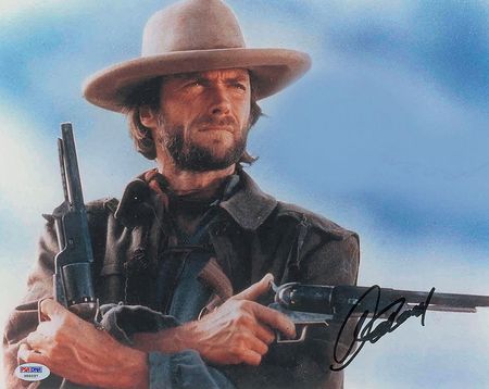 Lot #977 Clint Eastwood Signed Photograph - Image 1