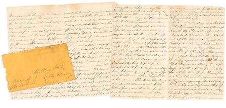 Lot #472 Civil War Handwritten Letter Signed - Image 2