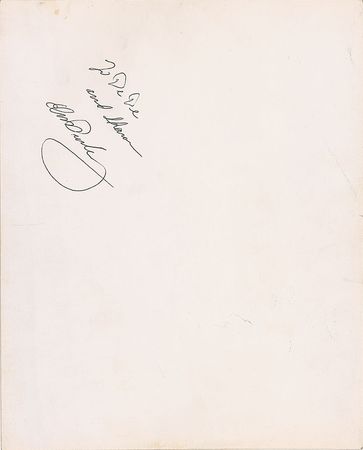 Lot #838 Elvis Presley: Love Me Tender publicity photo signed in 1957 - Image 2