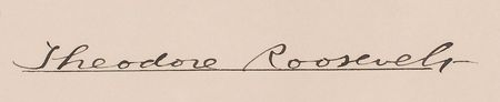 Lot #47 Theodore Roosevelt Signed Document - Image 2