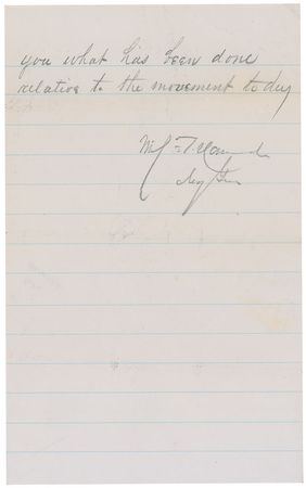 Lot #477 Winfield Scott Hancock Handwritten Letter Signed - Image 2
