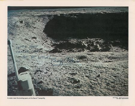 Lot #565 Buzz Aldrin Signed Photographs - Image 1