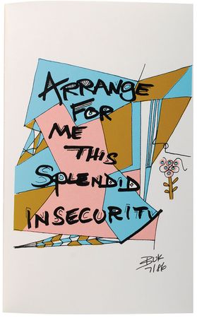 Lot #649 Charles Bukowski Book - Image 1