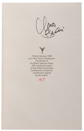 Lot #718 Charles Bukowski Books - Image 1