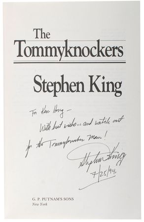 Lot #739 Stephen King Book - Image 1