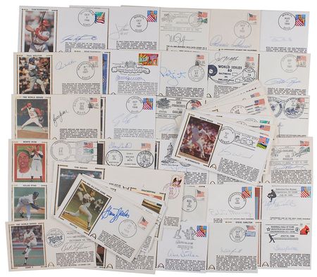 Lot #1048 Baseball Commemorative Covers - Image 1