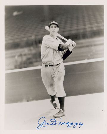 Lot #1066 Joe DiMaggio Signed Photograph - Image 2