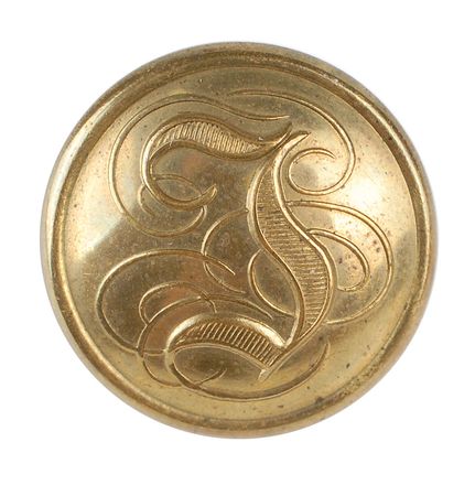 Lot #459 Confederate Infantry Button - Image 1