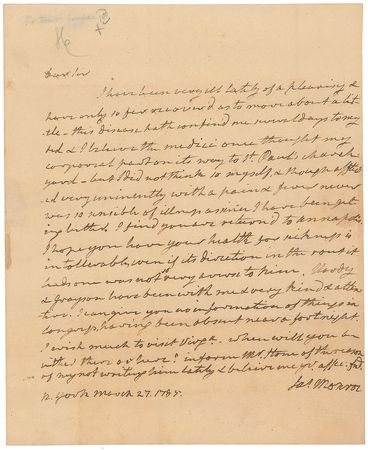 Lot #8 James Monroe: “I believe the medic once