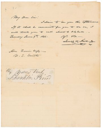 Lot #17 James K. Polk and Franklin Pierce: