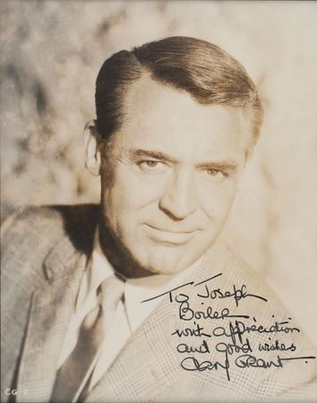 Lot #928 Cary Grant Signed Photograph - Image 1
