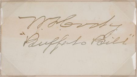 Lot #257 William F. ‘Buffalo Bill’ Cody Signature - Image 2