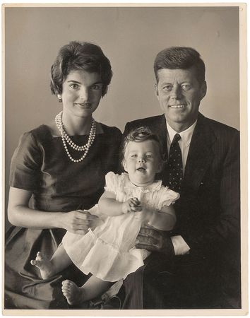 Lot #86 John and Jacqueline Kennedy Photograph - Image 1