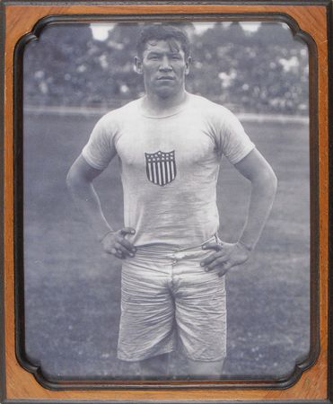Lot #1038 Jim Thorpe: Massive bust of Jim Thorpe, originally destined for display at the US Capitol - Image 9