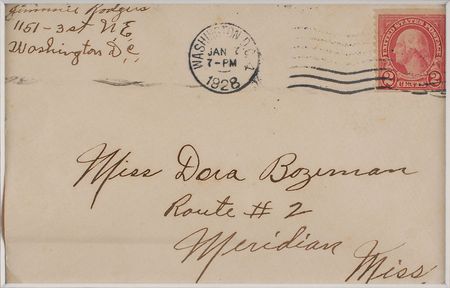 Lot #842 Jimmie Rodgers Handwritten Letter Signed - Image 5