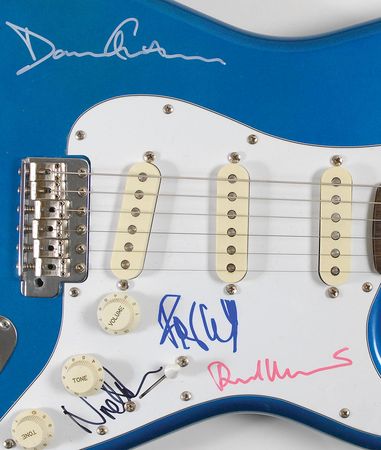 Lot #836 Pink Floyd: Eye-catching guitar signed by all four members - Image 2