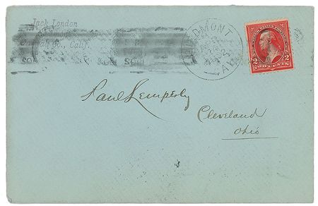 Lot #684 Jack London Handwritten Letter Signed - Image 2