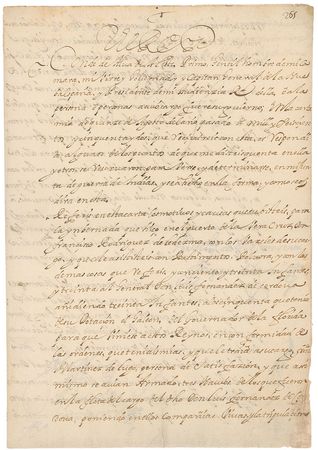 Lot #400 King Philip IV of Spain Signed Letter - Image 1