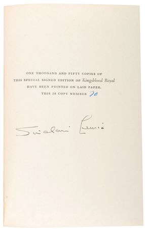Lot #741 Sinclair Lewis - Image 1